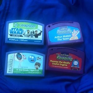 Leapster games ages5-8 yrs old
